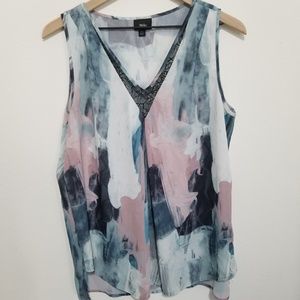 SOLD Mossimo | Water Color Blouse